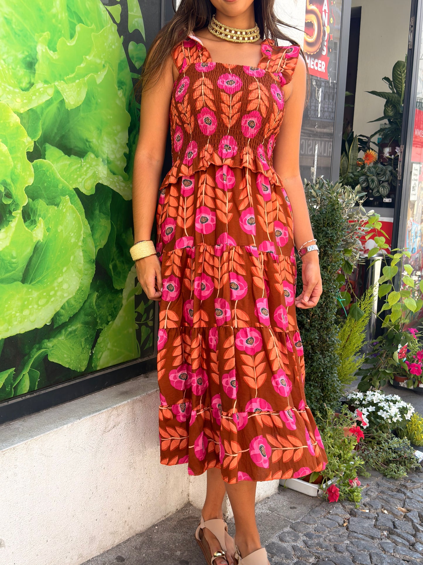 VESTIDO CARMÉLIA MID