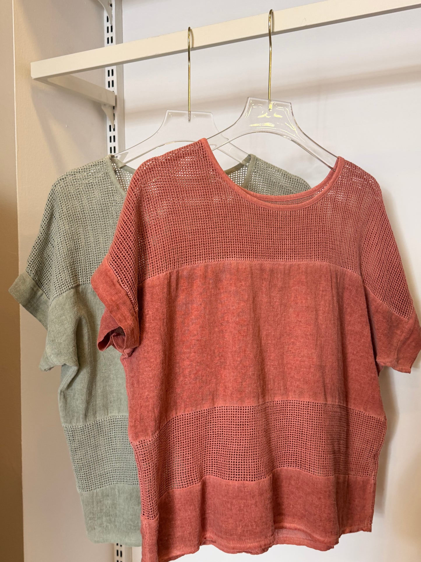 BLUSA PORMENOR RENDADO