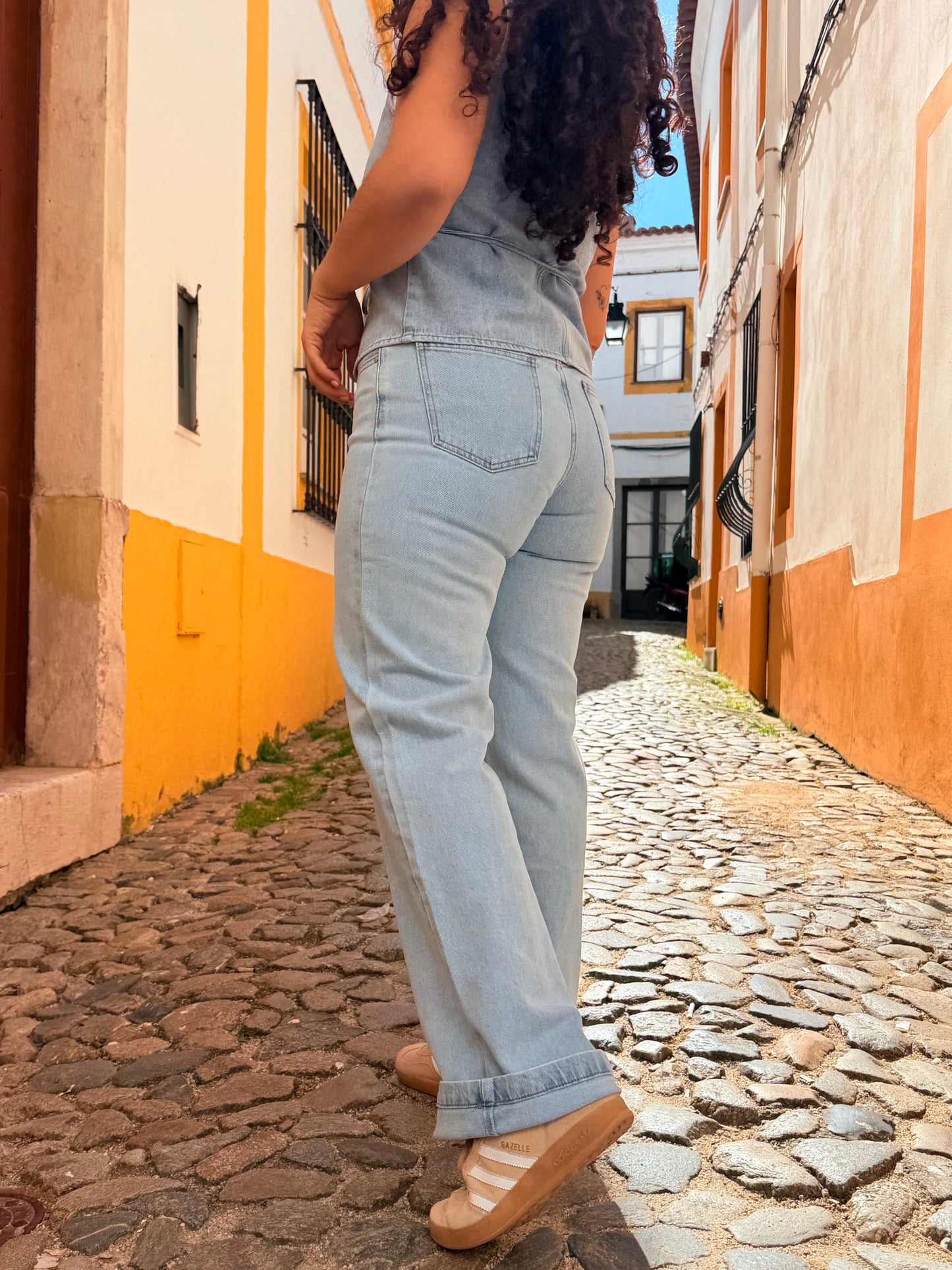 CALÇA JEANS MONA COMPRIDA
