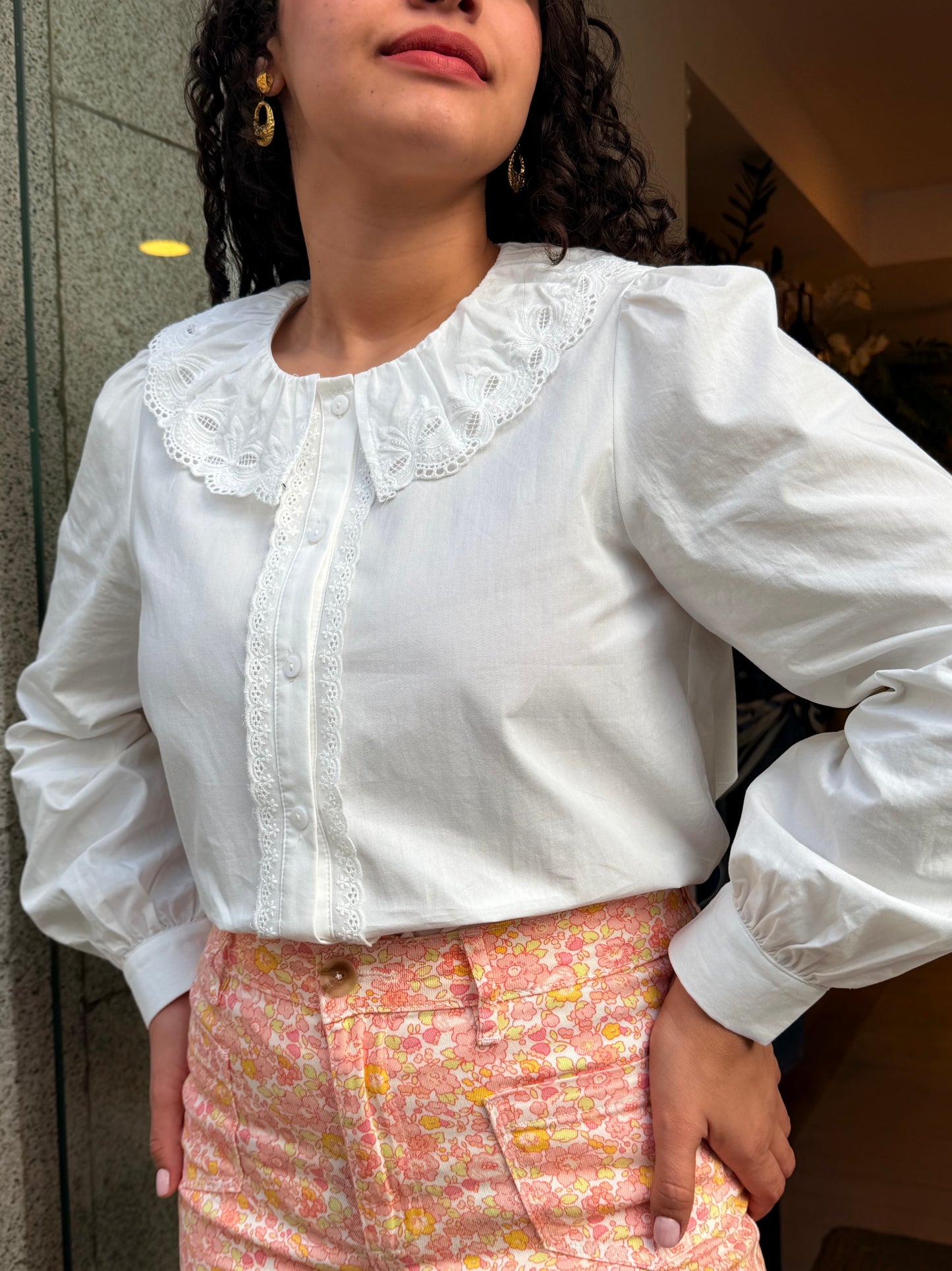 CAMISA GOLA BORDADA