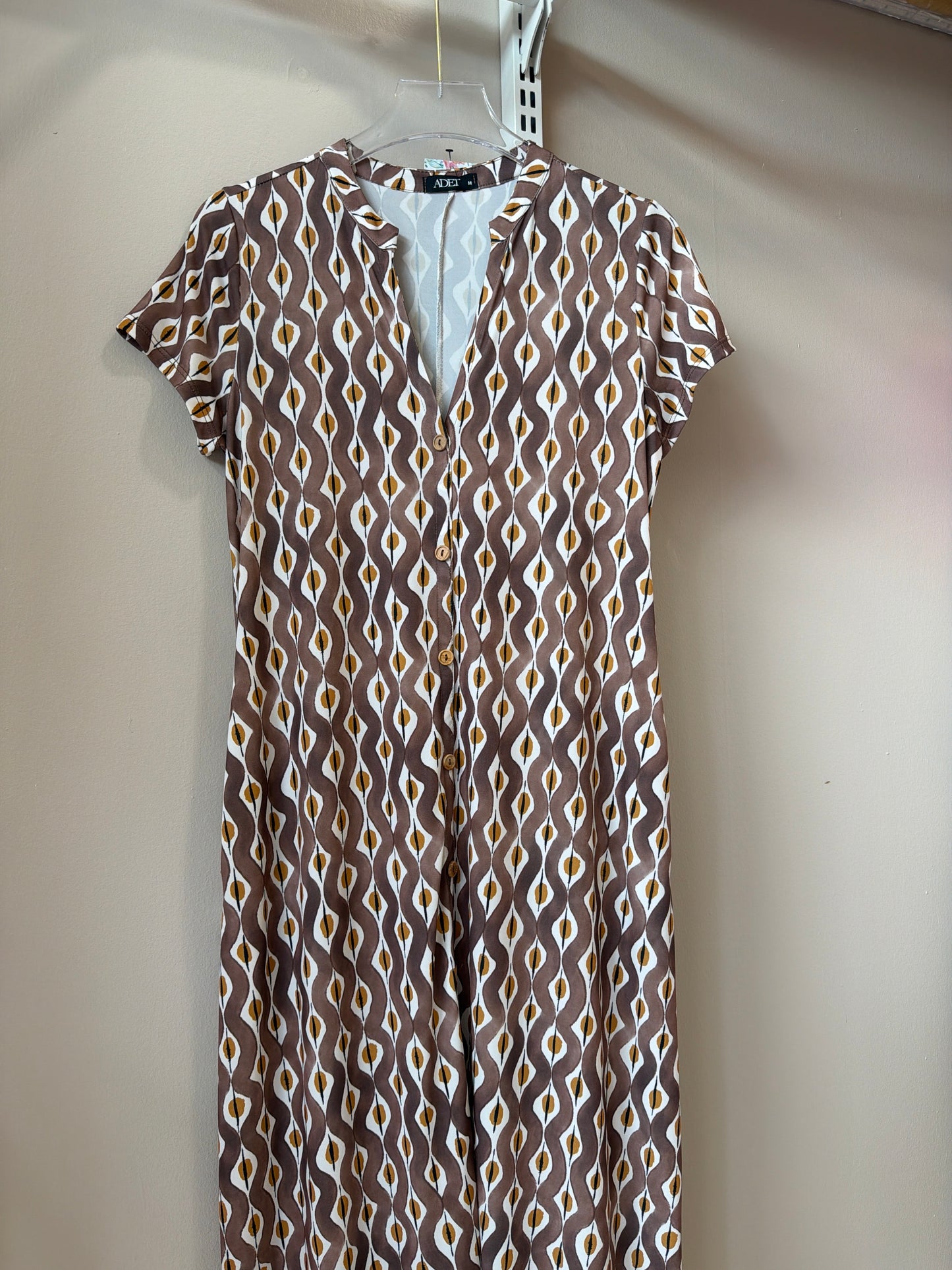 VESTIDO CAMISEIRO ESTAMPADO