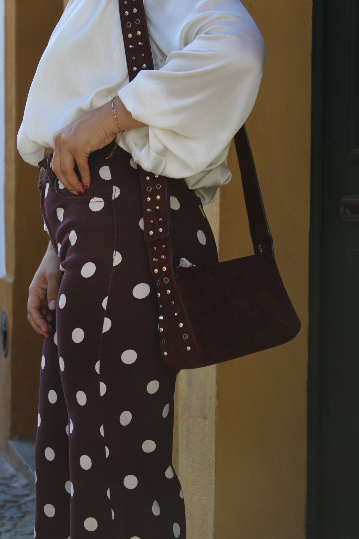 CALÇA BOLAS BORDEAUX