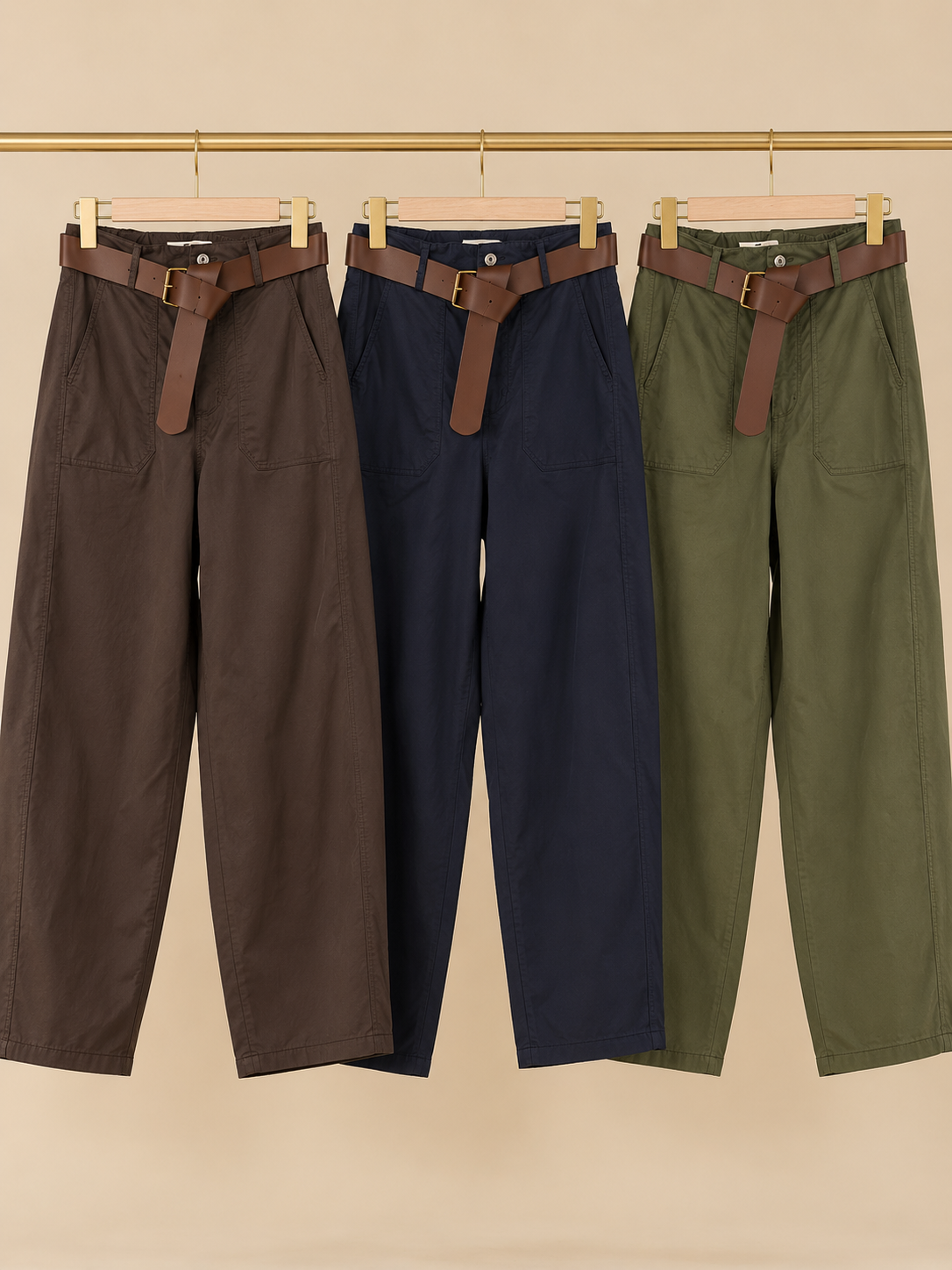 CALÇA BALLON COM CINTO