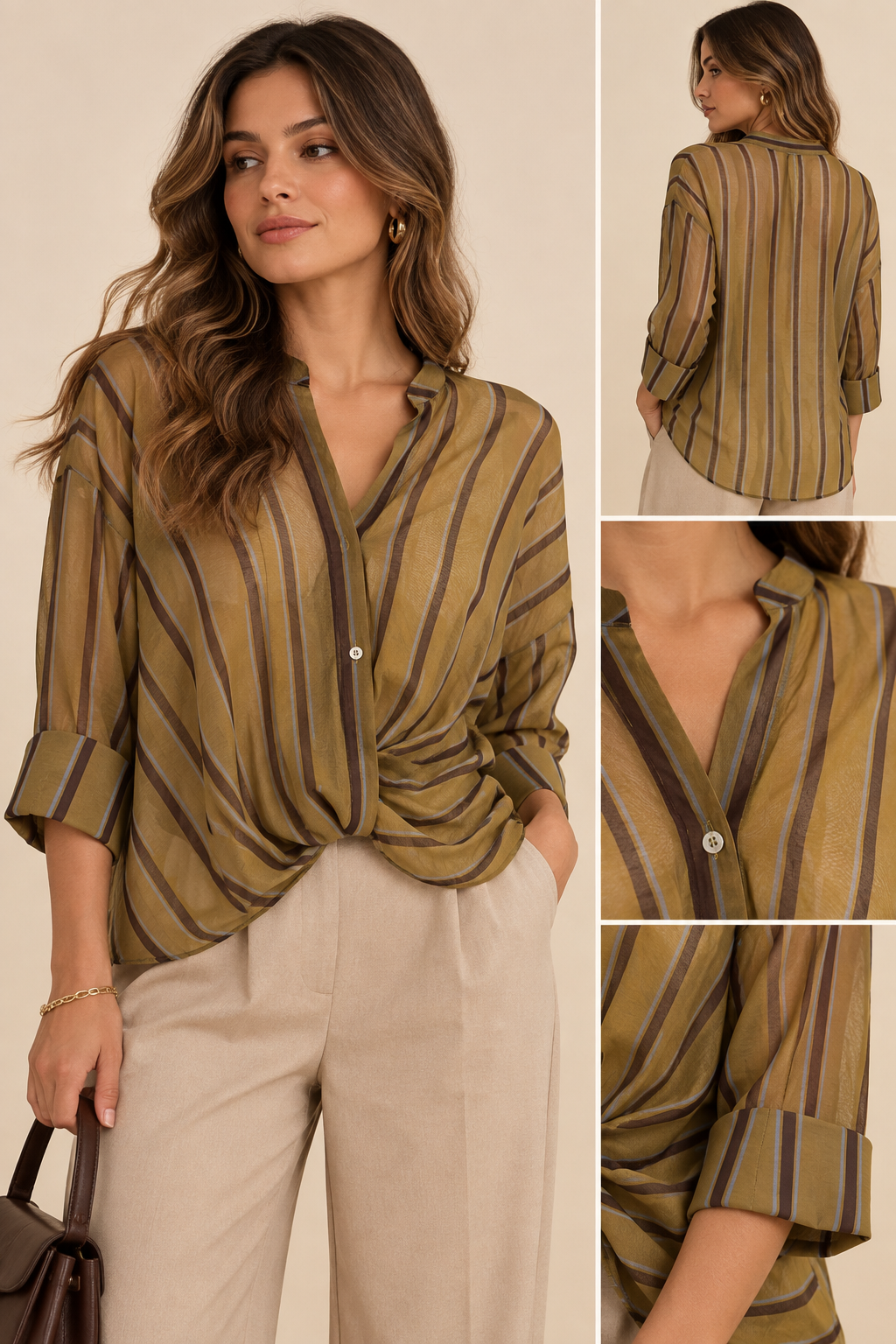 CAMISA FLUIDA RISCAS