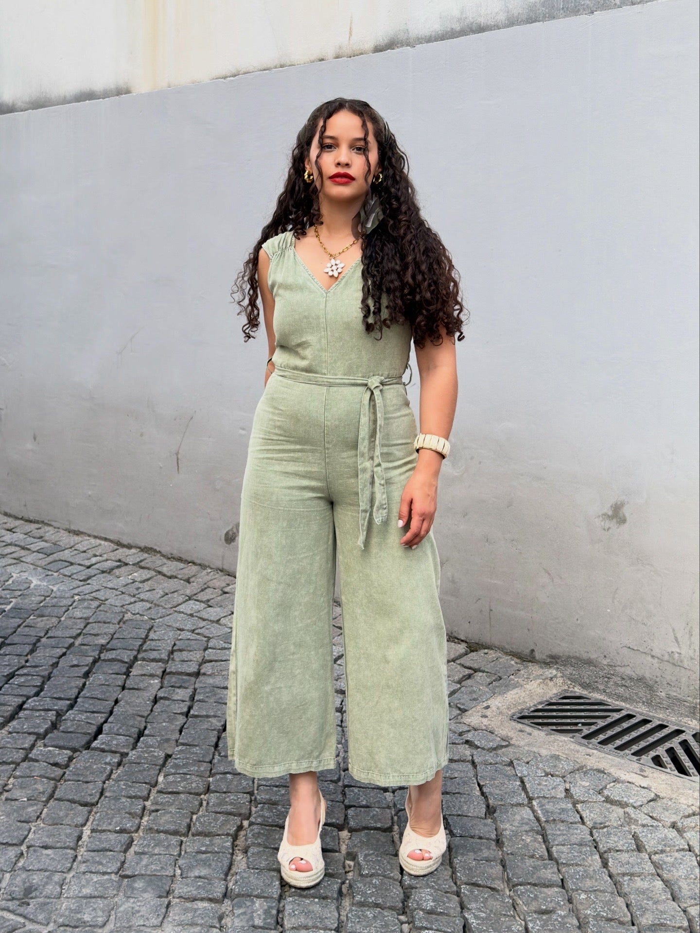 MACACÃO VERDE SÁLVIA