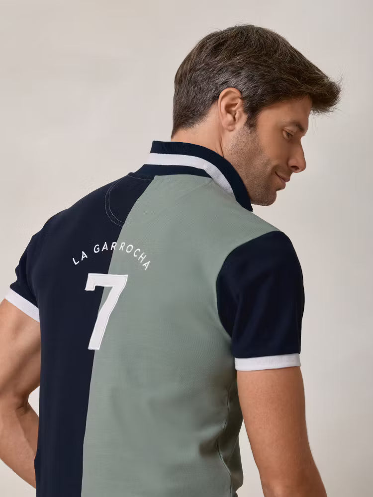 Polo Número Costas | Azul Oceano