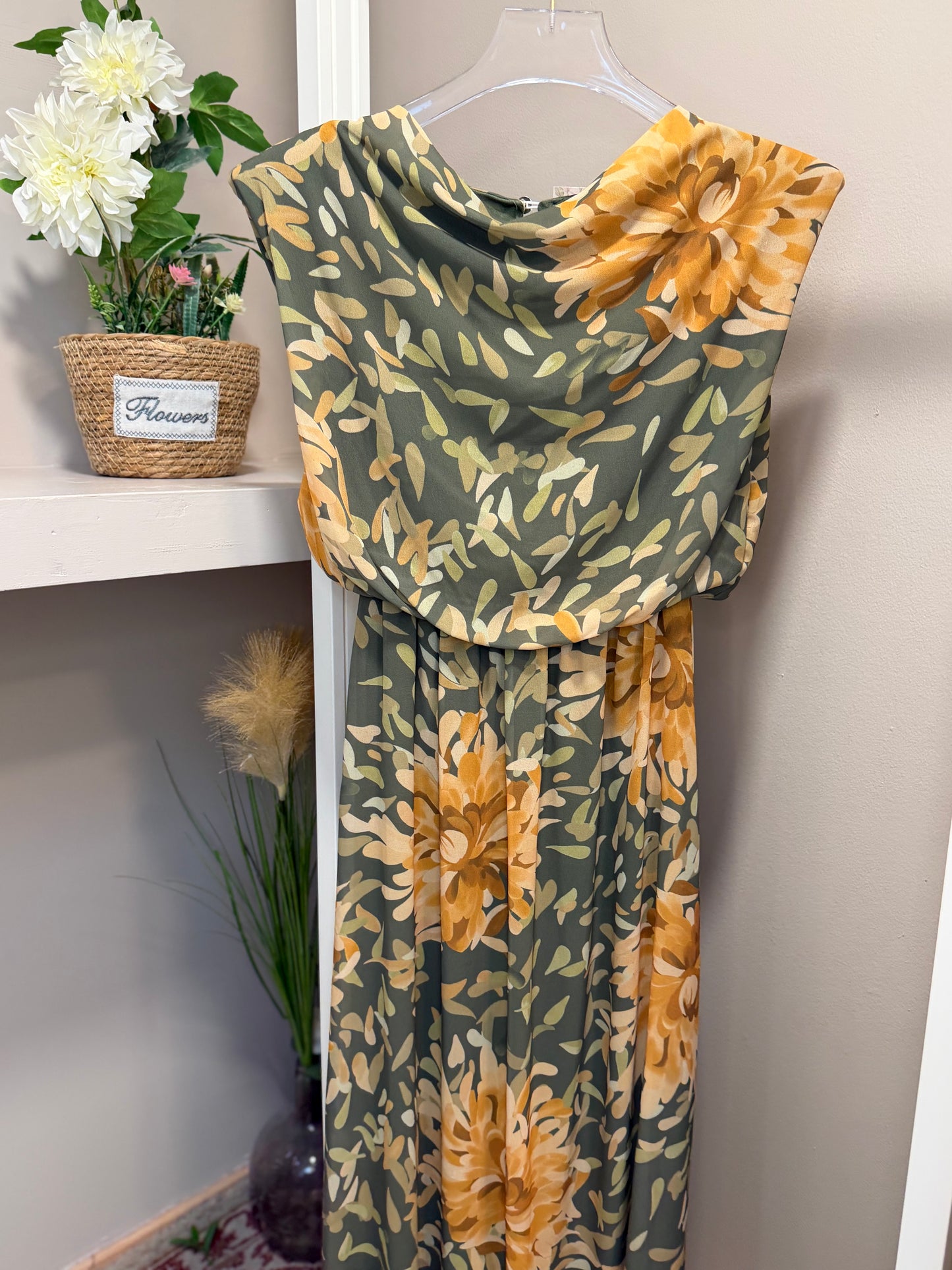 VESTIDO FLUIDO ESTAMPADO