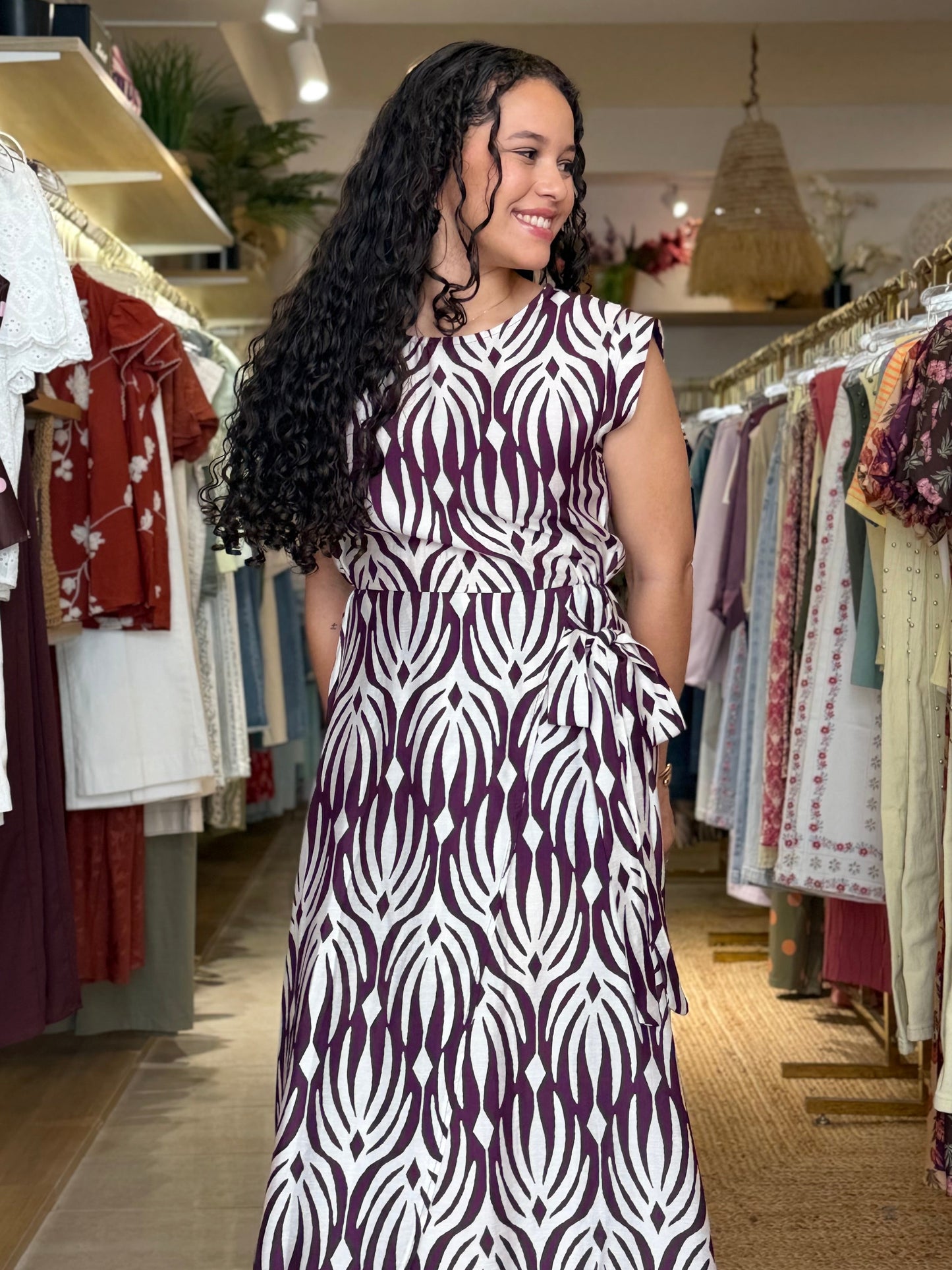 VESTIDO ESTAMPADO RACHA