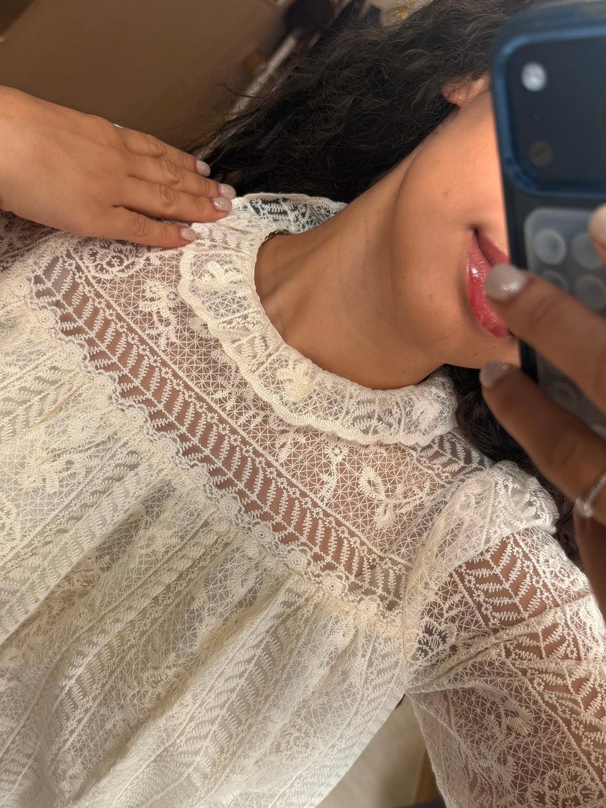 BLUSA BORDADO INGLÊS