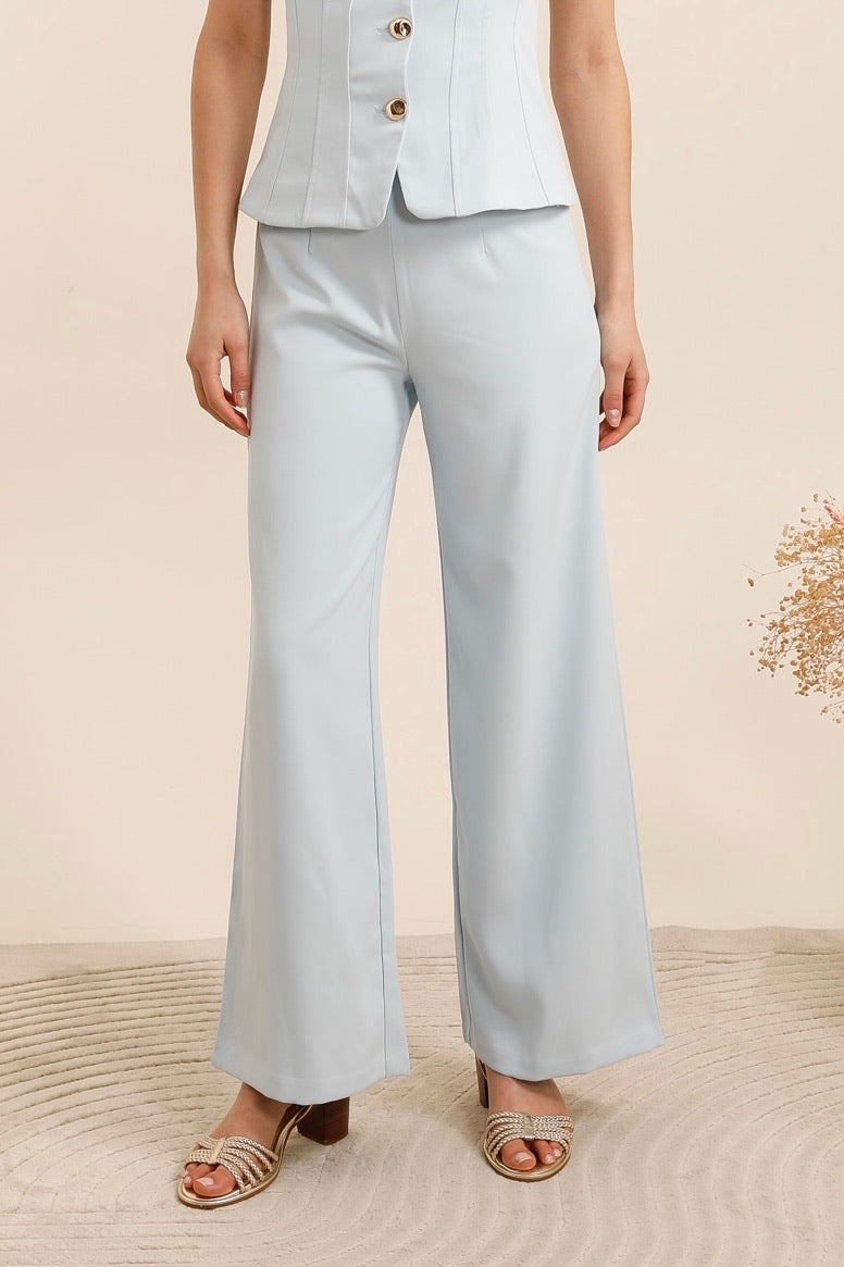 CALÇA ALFAIATARIA AZUL BEBÉ