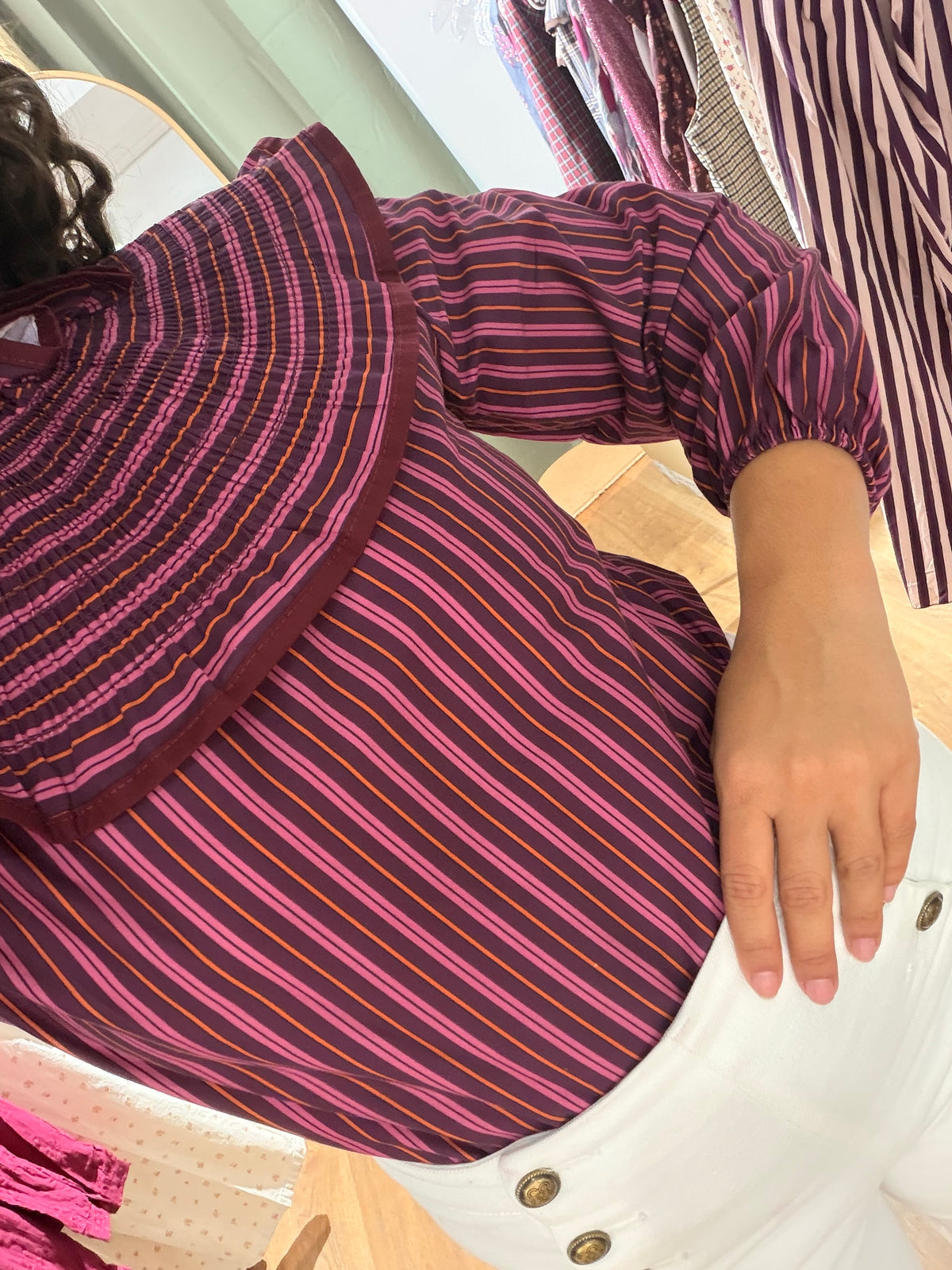 BLUSA FOLHO ESTAMPADA