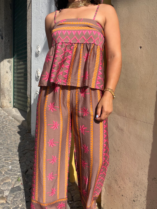 CONJUNTO PALMEIRA CREME