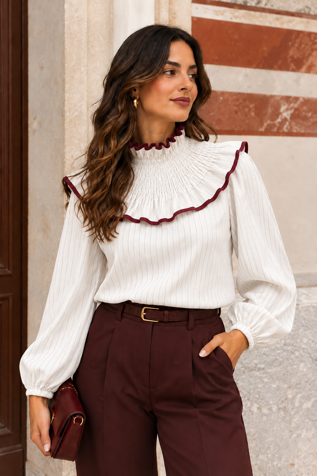 BLUSA FOLHO RISCA