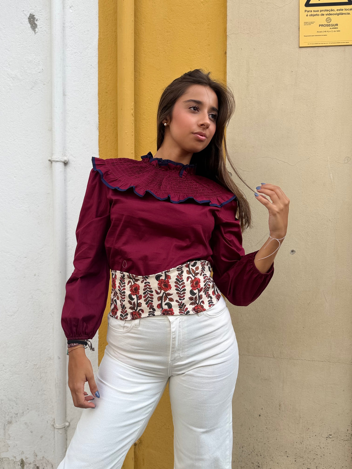 BLUSA FOLHO LISA