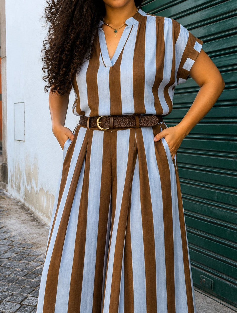 BLUSA V RISCAS