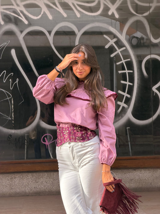 BLUSA FOLHO LISA