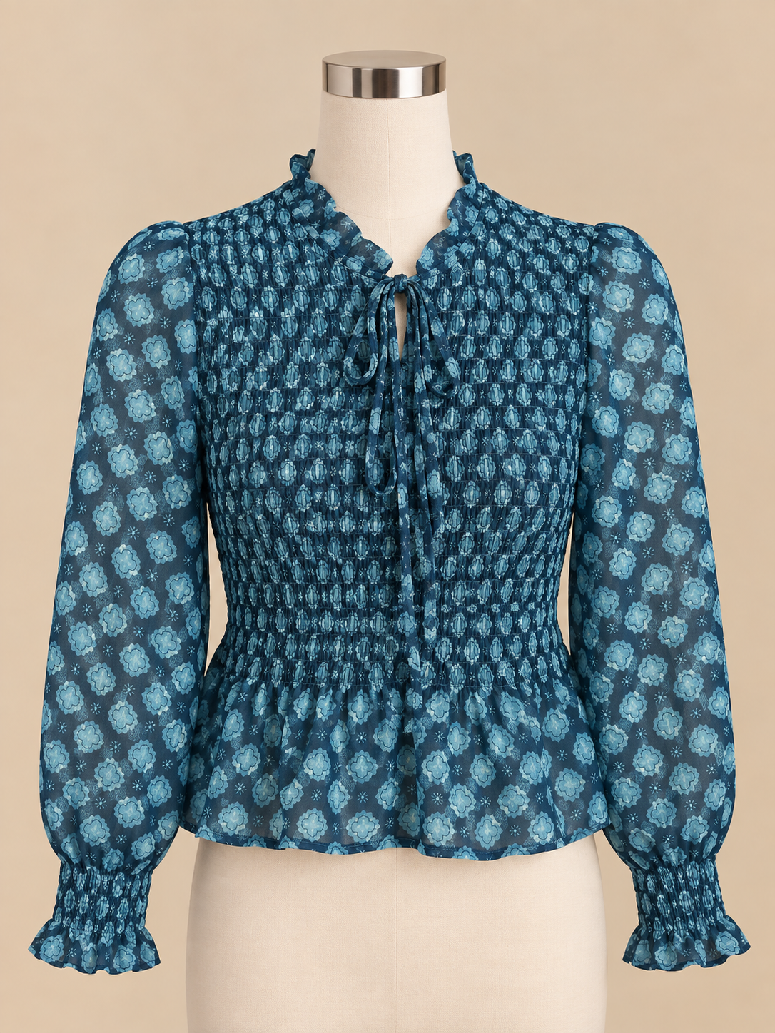 TOP ESTAMPADO LAÇO