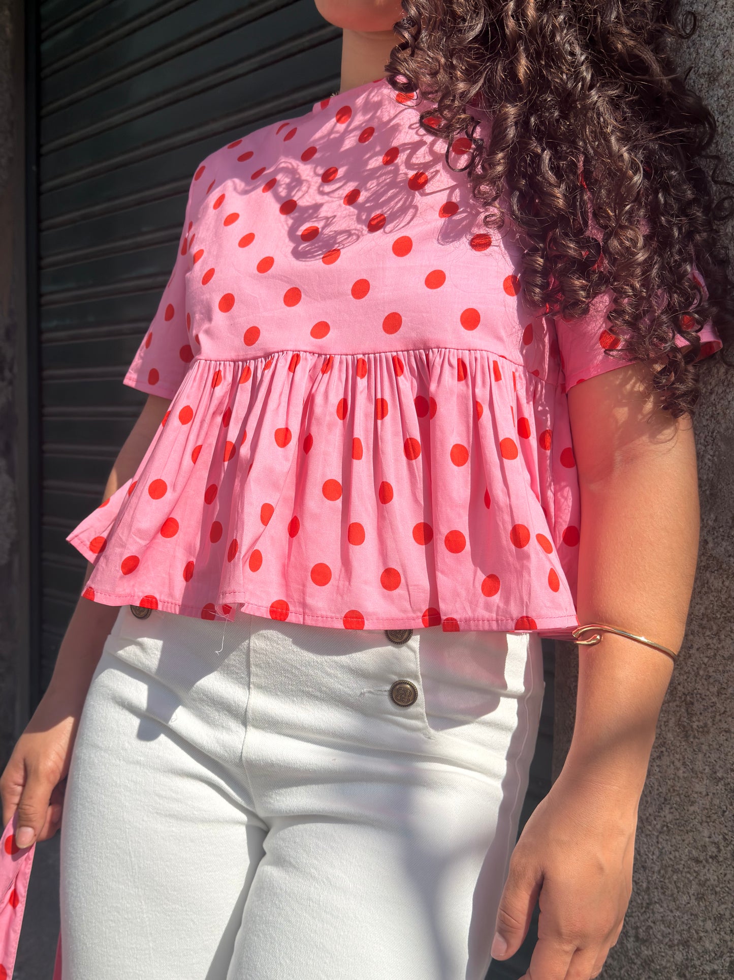 BLUSA ESTAMPADA BOLAS