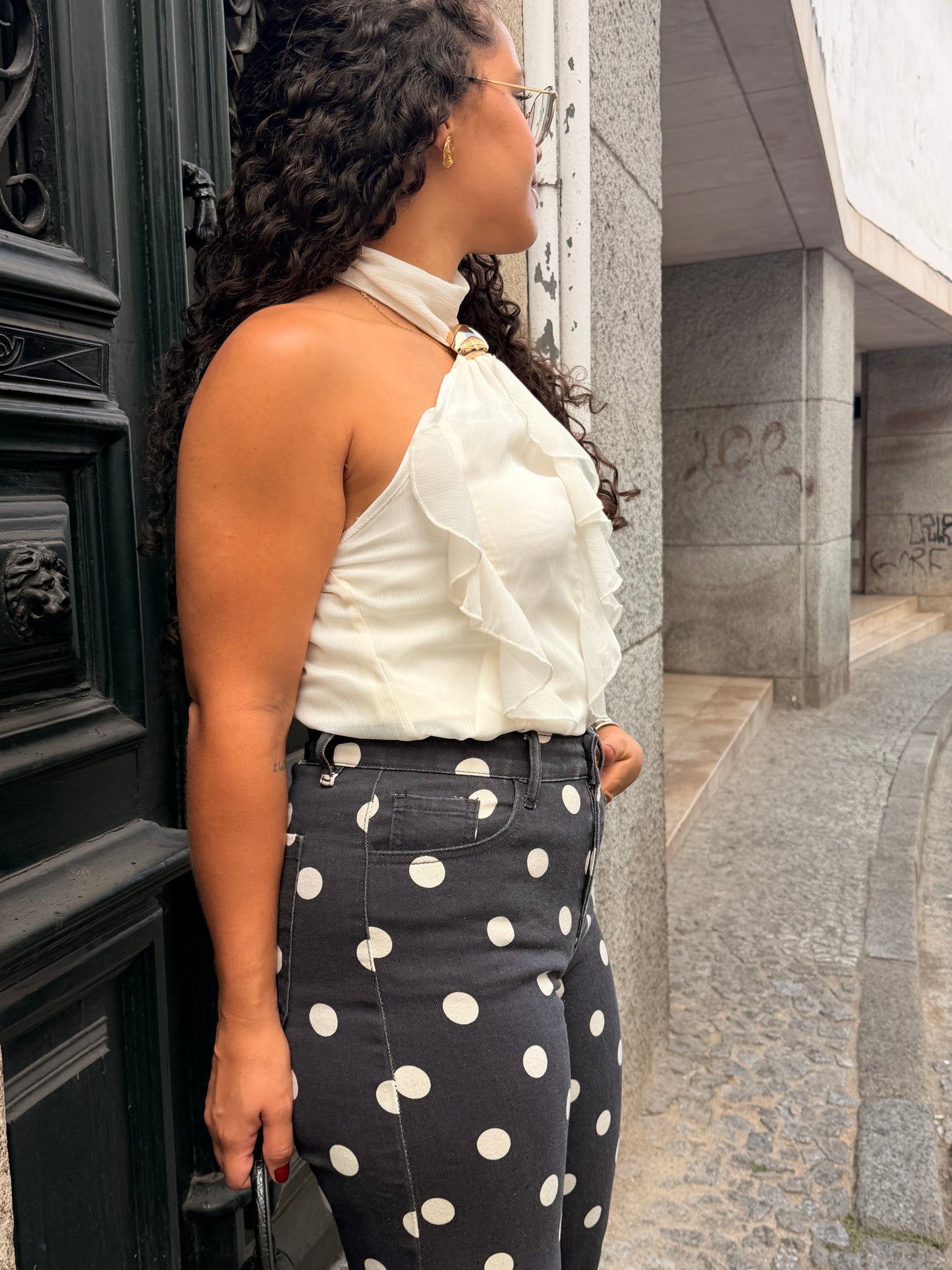 CALÇA BOLAS WIDE LEG