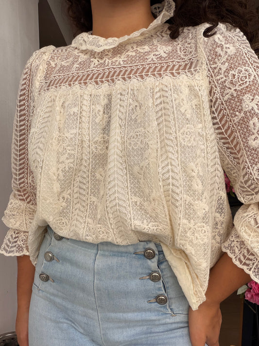 BLUSA BORDADO INGLÊS
