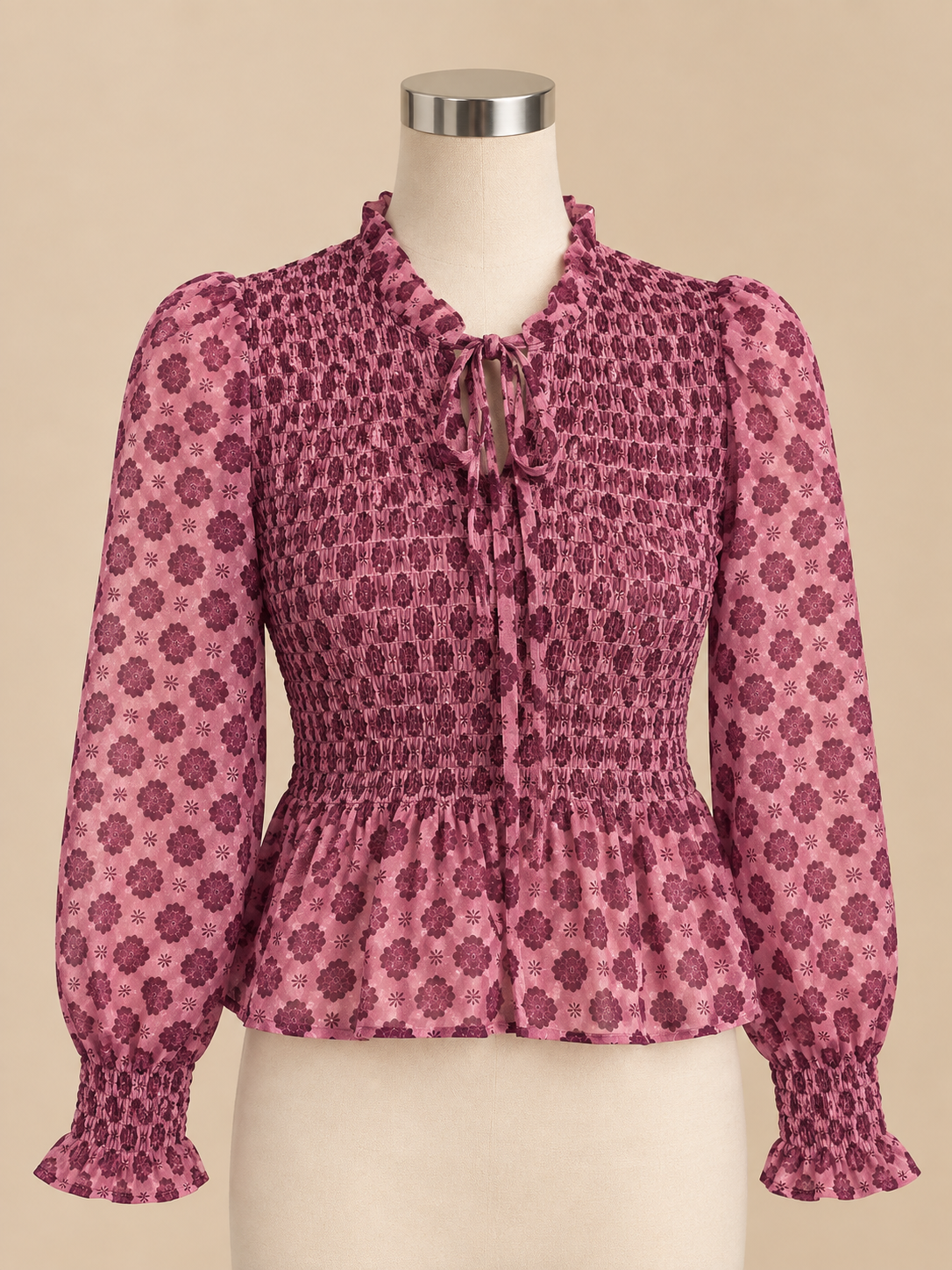 TOP ESTAMPADO LAÇO