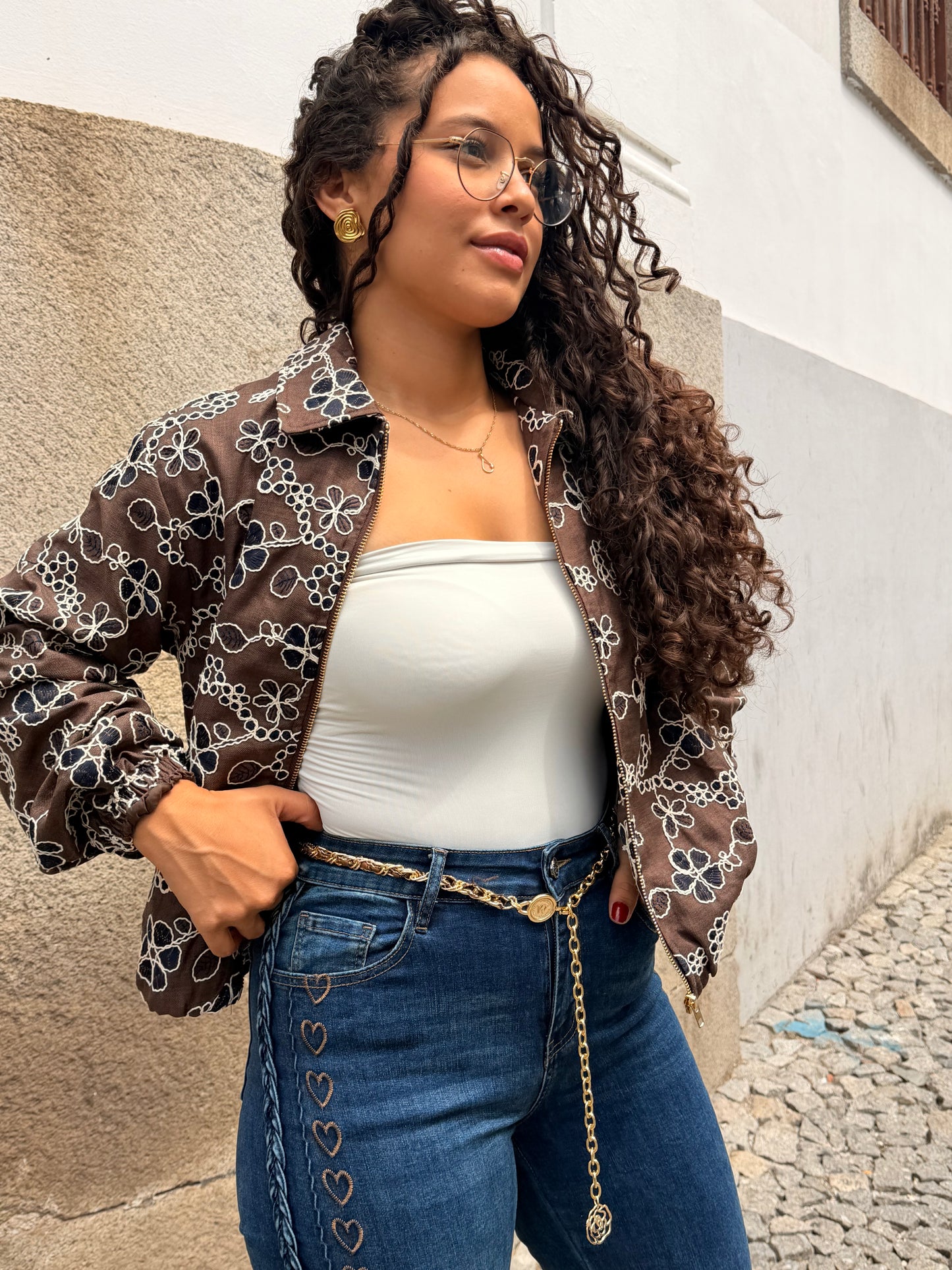 CALÇA PORMENOR CORAÇÃO