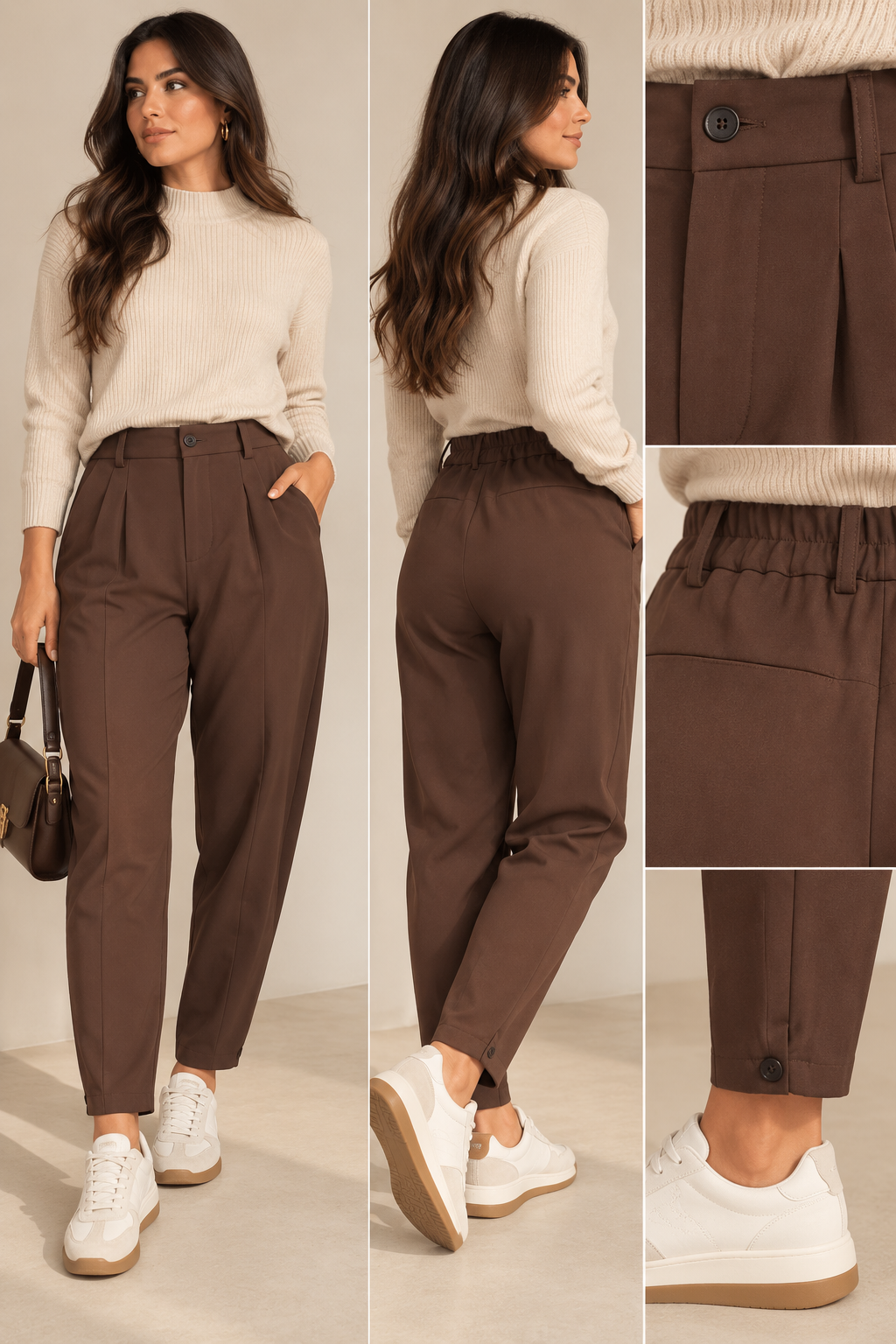 CALÇA CASTANHA PINÇA