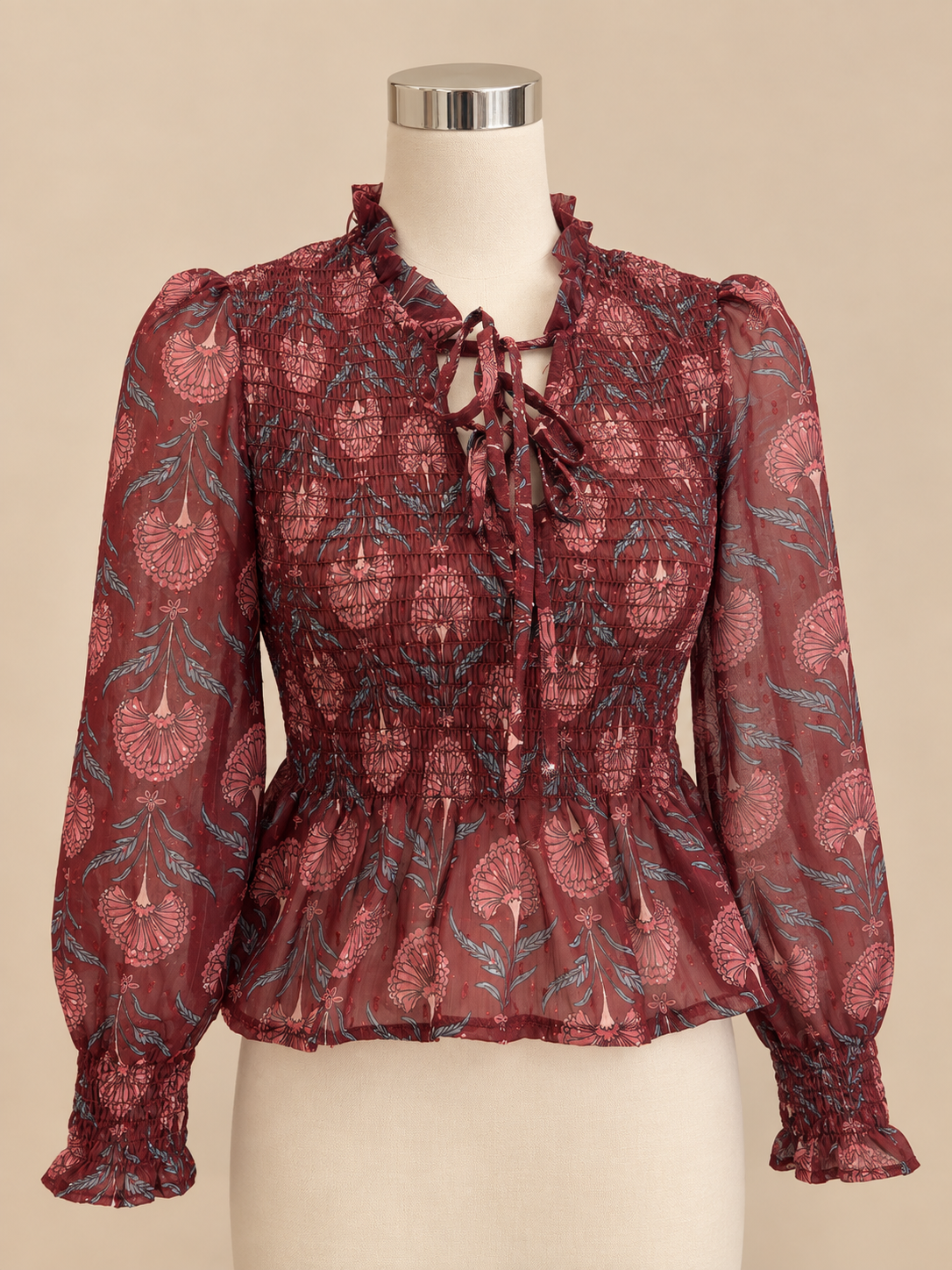TOP ESTAMPADO LAÇO