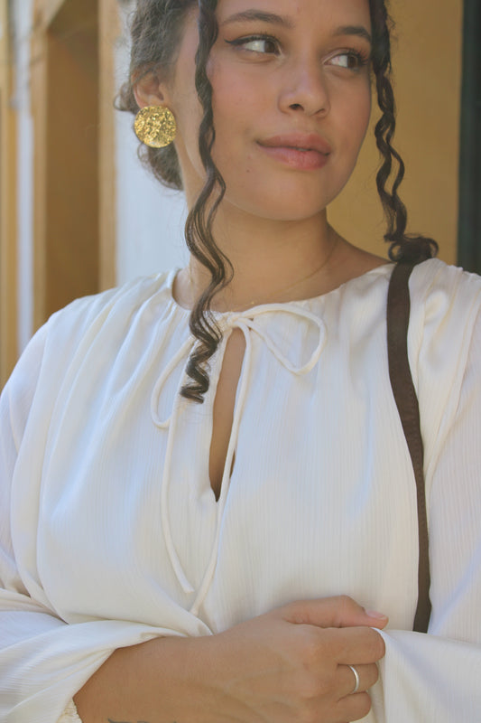 BLUSA ACETINADA