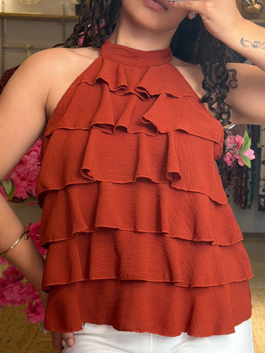 BLUSA FLUIDA BABADOS