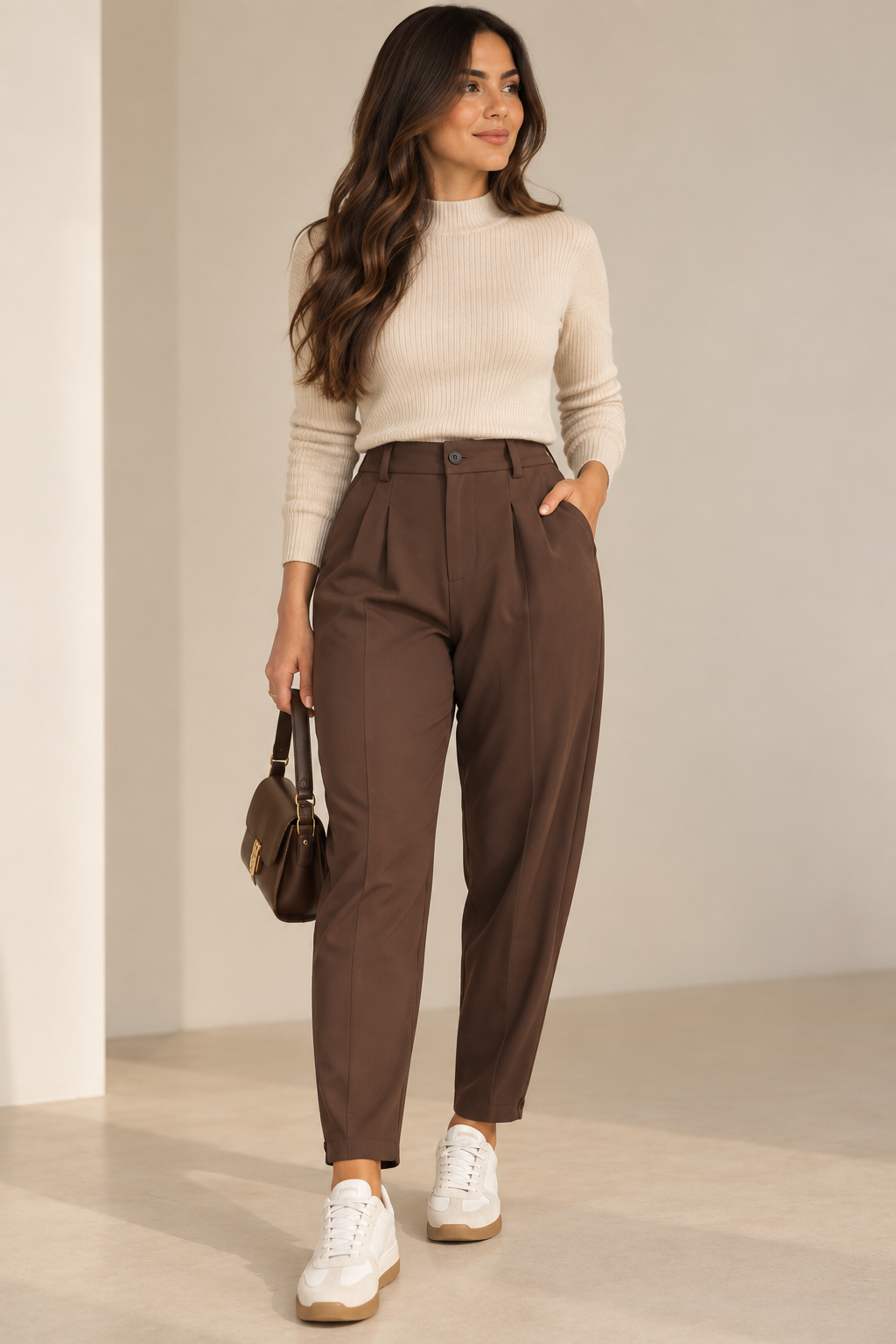 CALÇA CASTANHA PINÇA