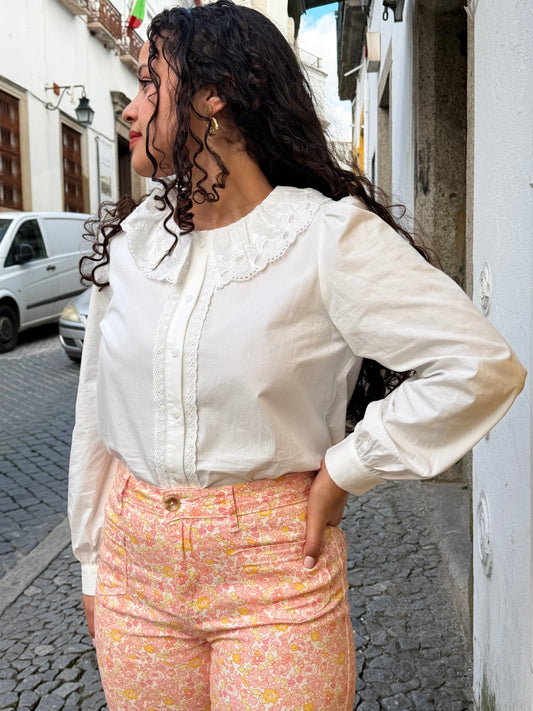 CAMISA GOLA BORDADA