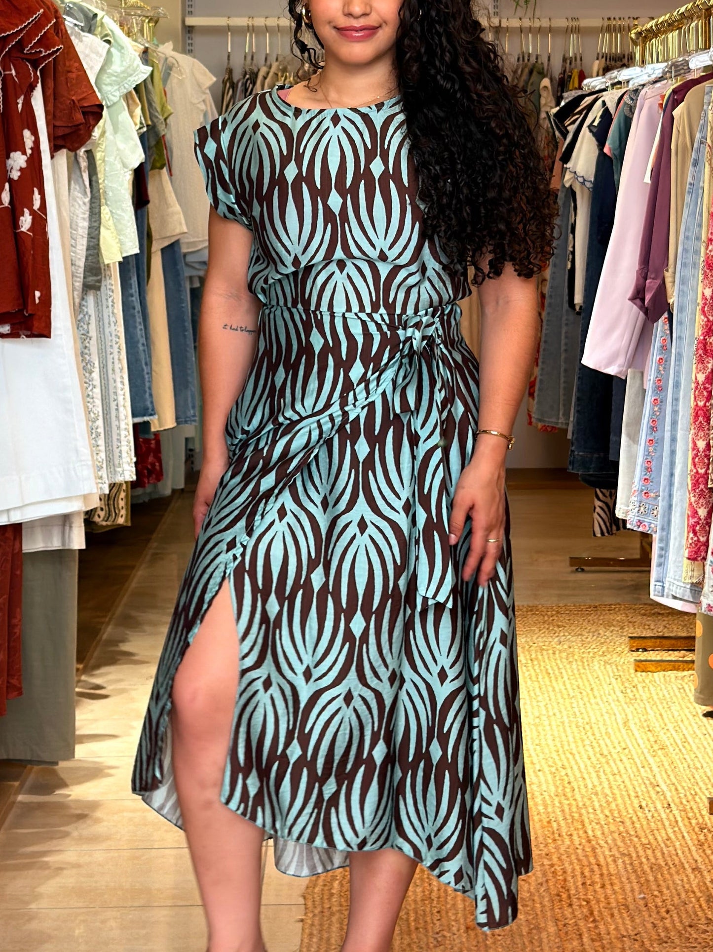 VESTIDO ESTAMPADO RACHA