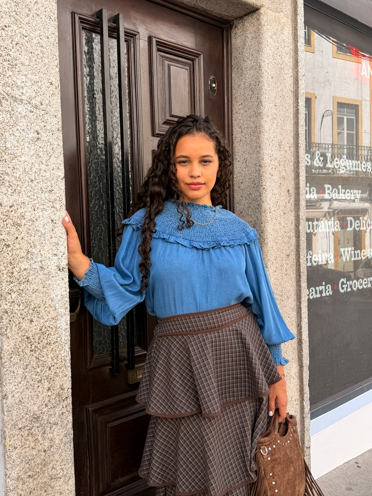 BLUSA DE GANGA ELÁSTICO