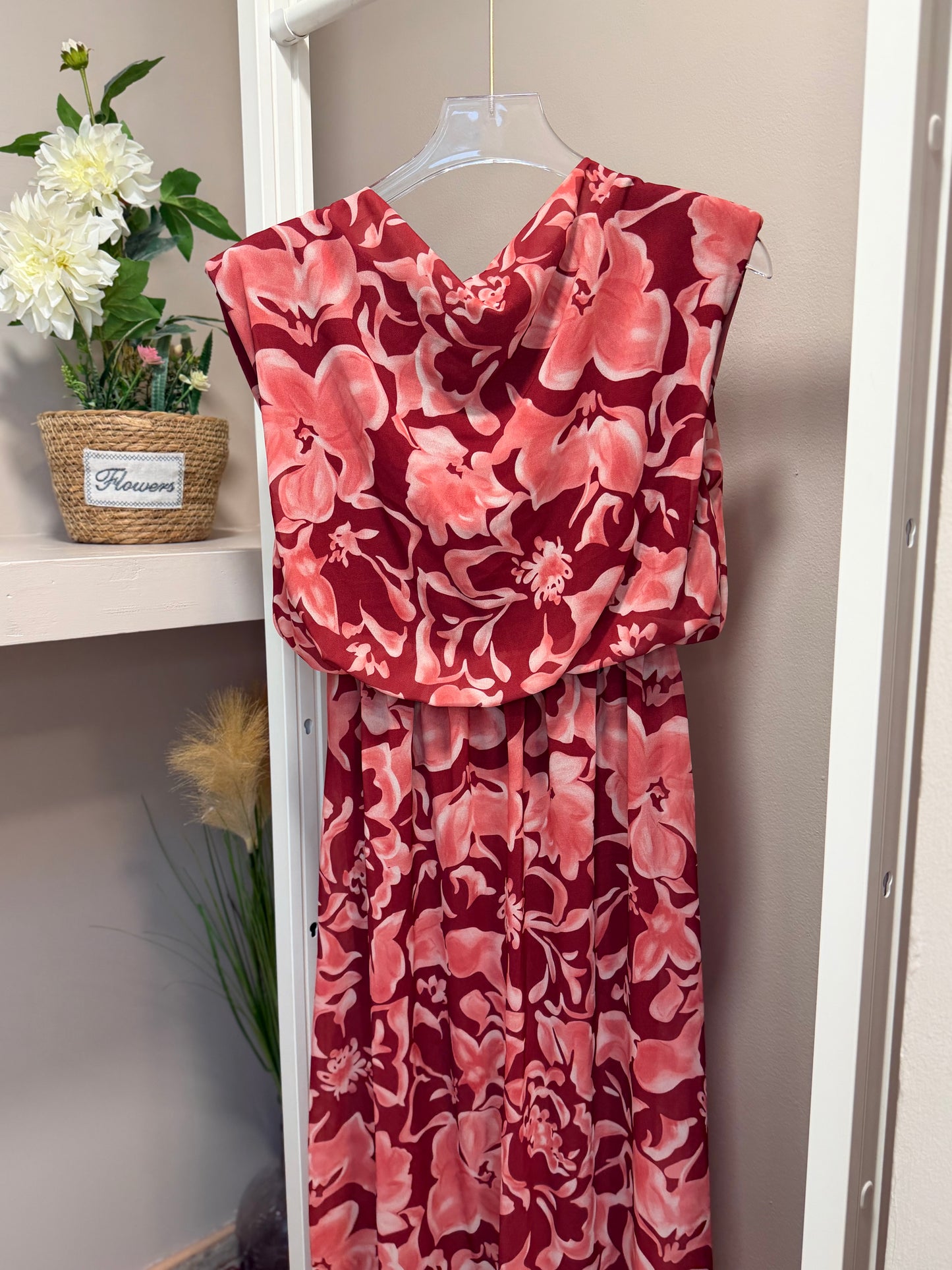 VESTIDO FLUIDO ESTAMPADO