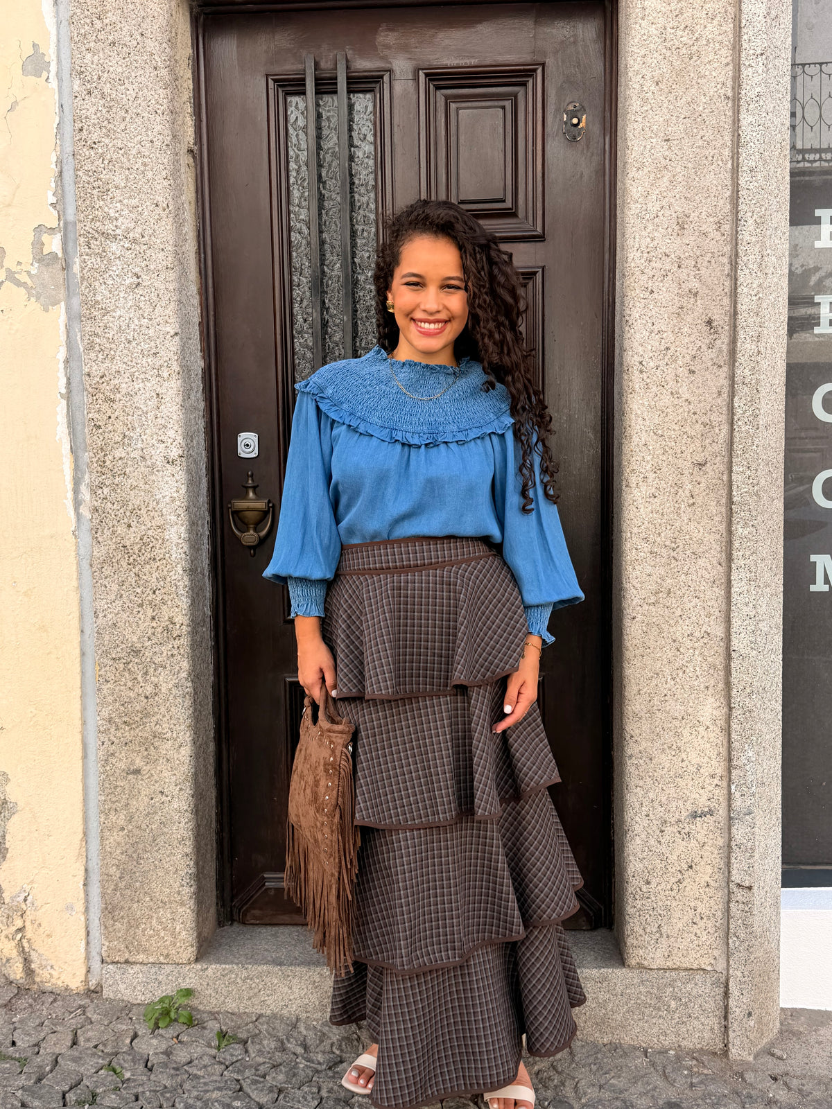 BLUSA DE GANGA ELÁSTICO