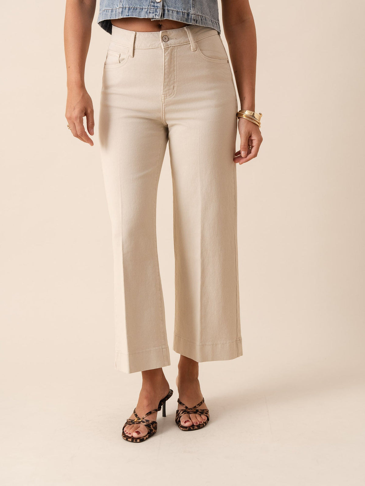 CALÇA WINDY BEGE