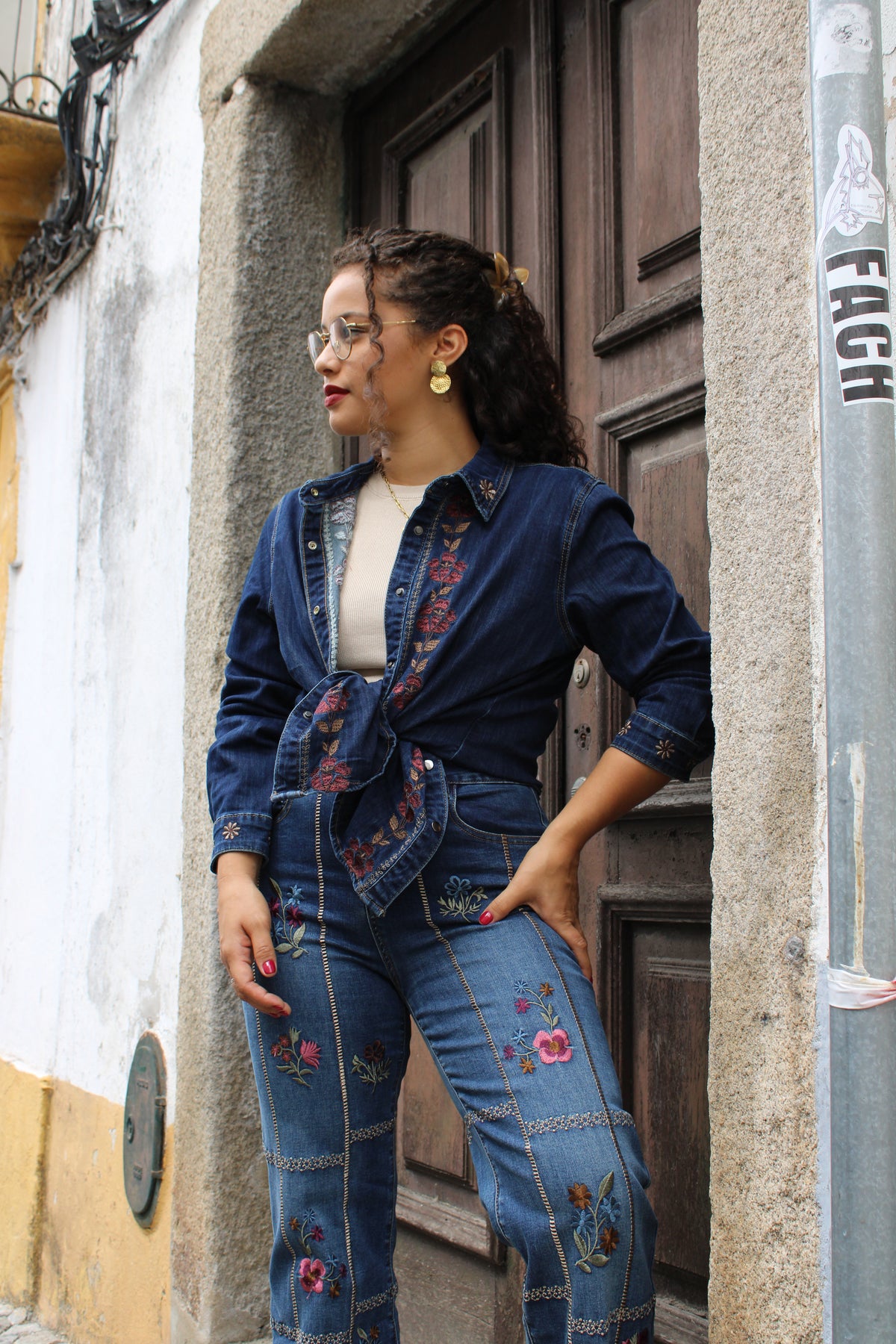 CAMISA GANGA BORDADOS