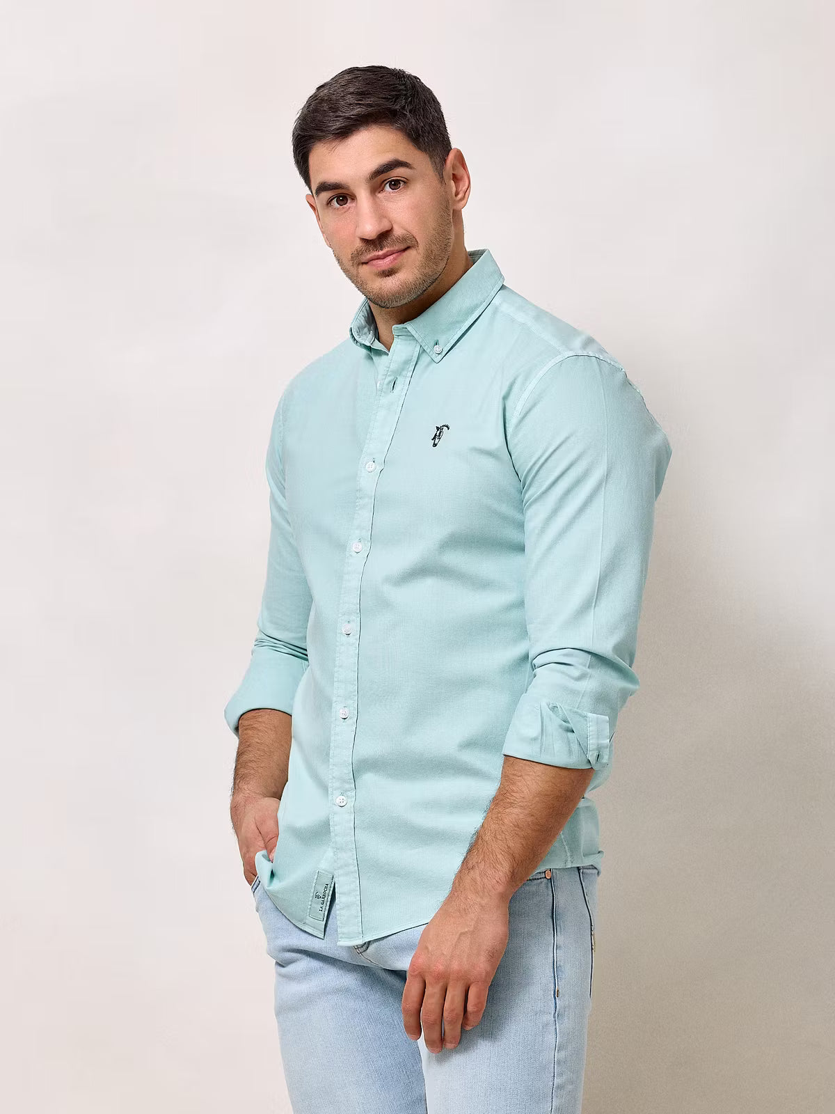 Camisa Garment Dyed | Água
