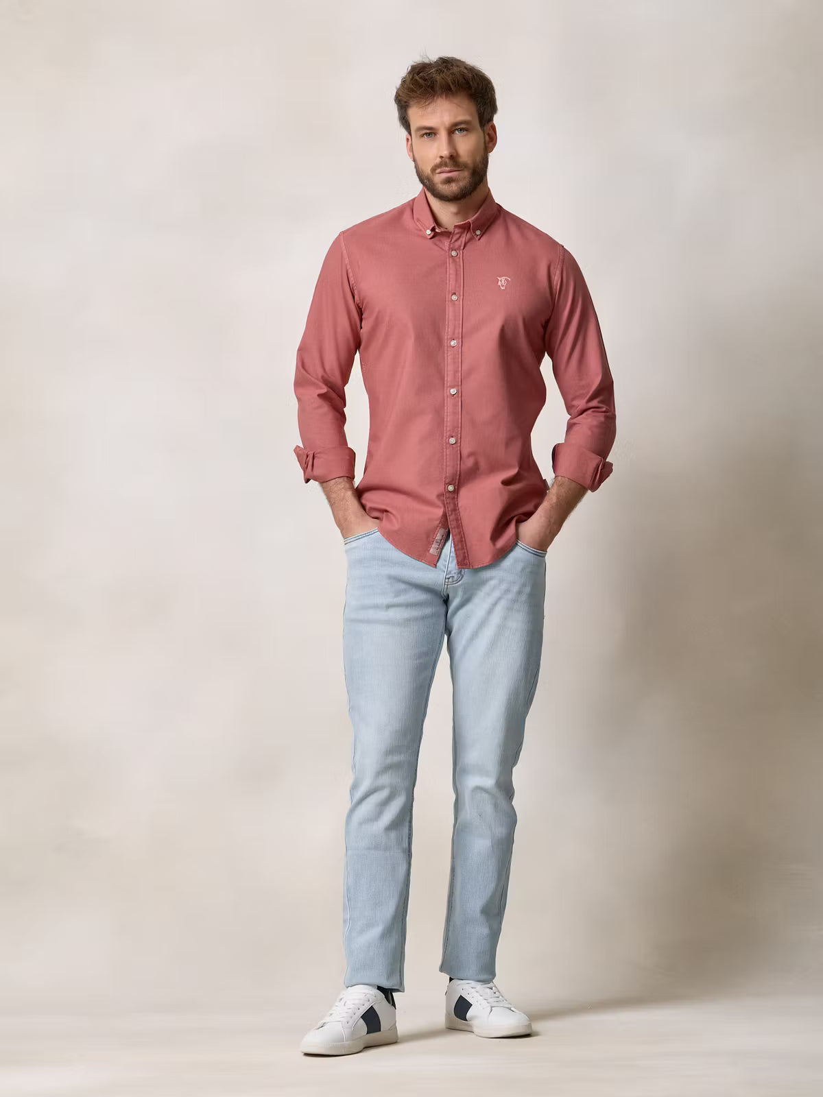 Camisa Garment Dyed | Telha