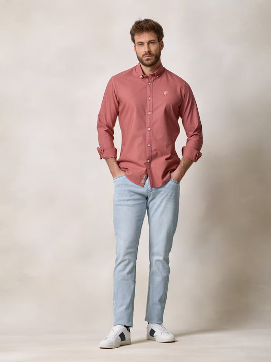 Camisa Garment Dyed | Telha