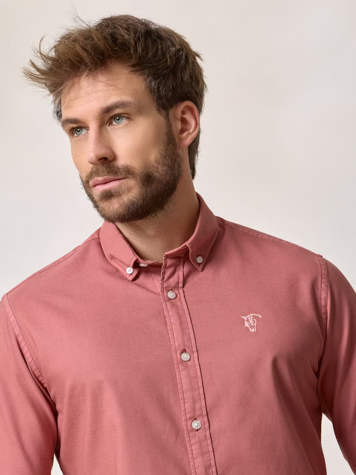 Camisa Garment Dyed | Telha