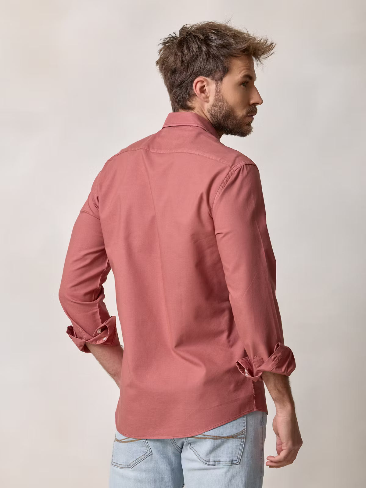 Camisa Garment Dyed | Telha