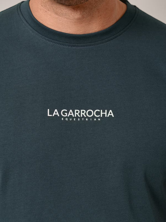 Camiseta Marca Costas | Azul Lago