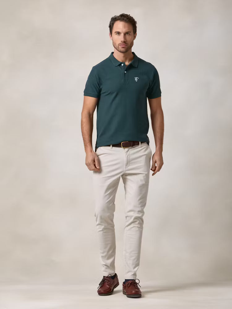 Polo Básico | Verde Azulado