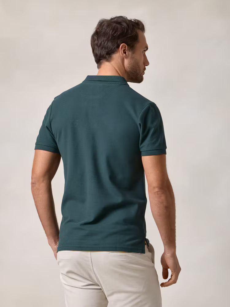 Polo Básico | Verde Azulado