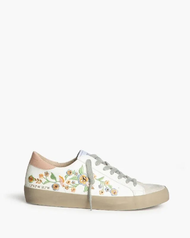 Sapatilhas com flores