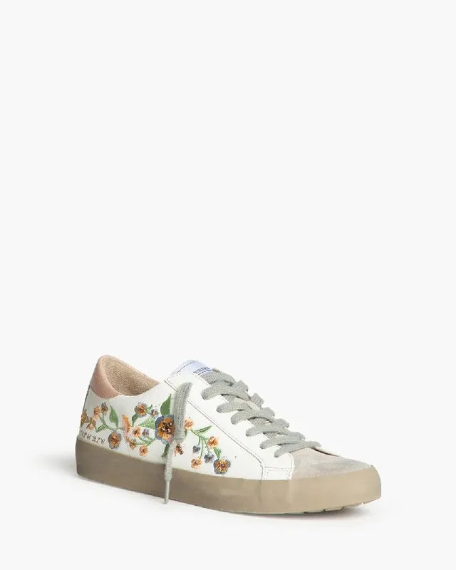Sapatilhas com flores